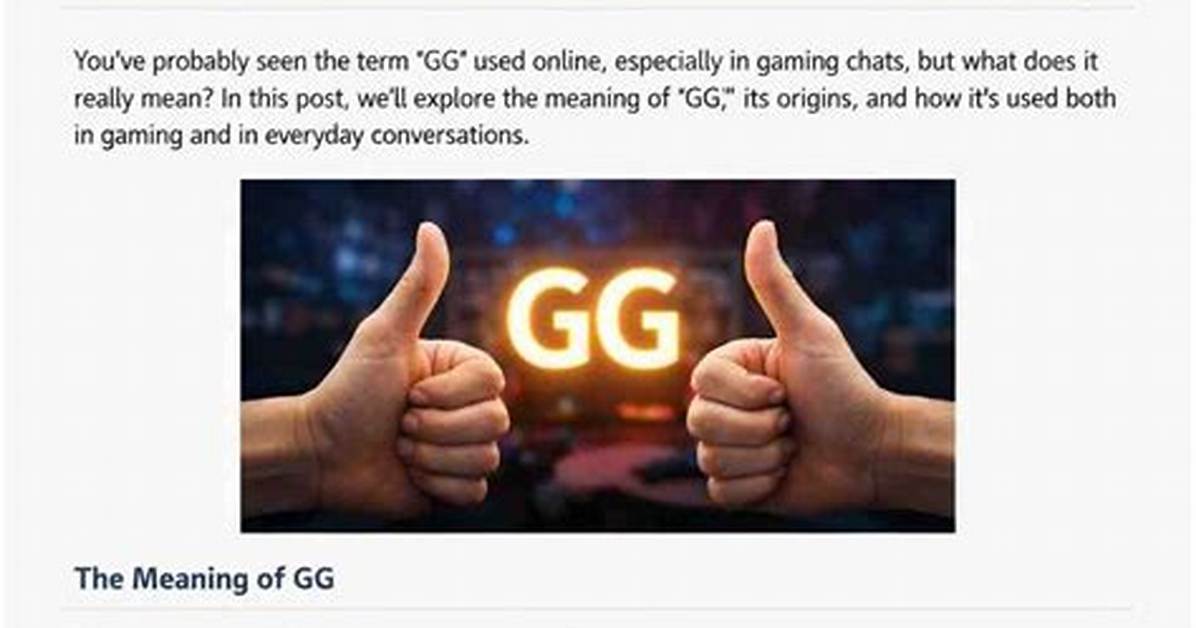 The Meaning Origin and Risks of Gg Fucking Ez in Gaming