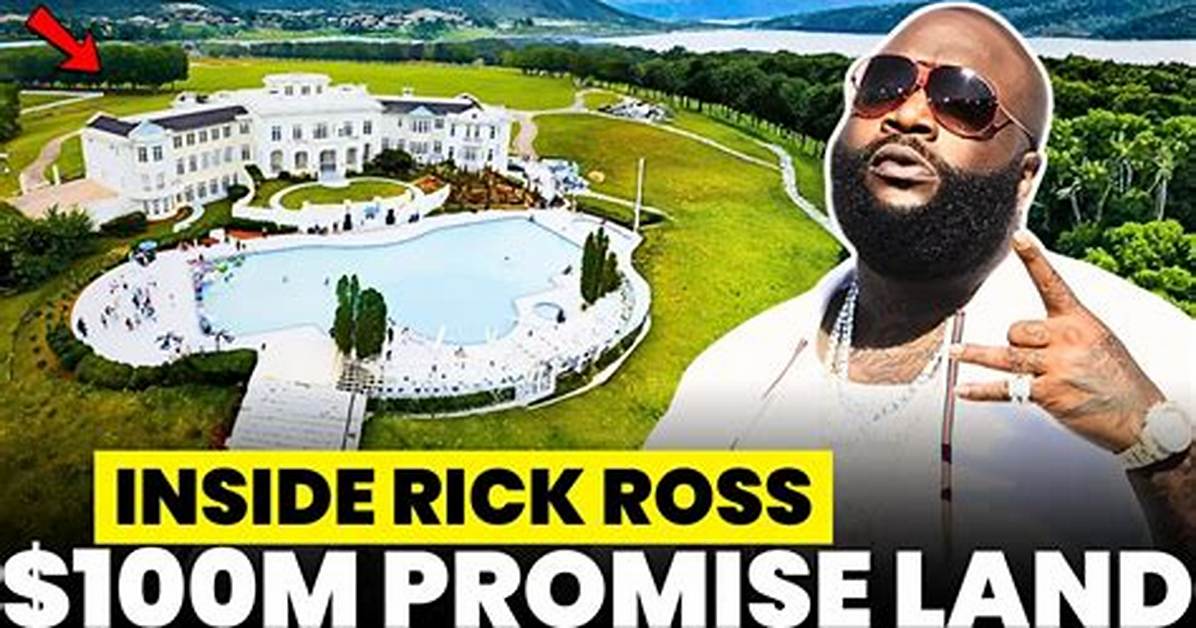 The Promise Land Exposed Inside Rick Ross 109 Room Georgia Mansion And