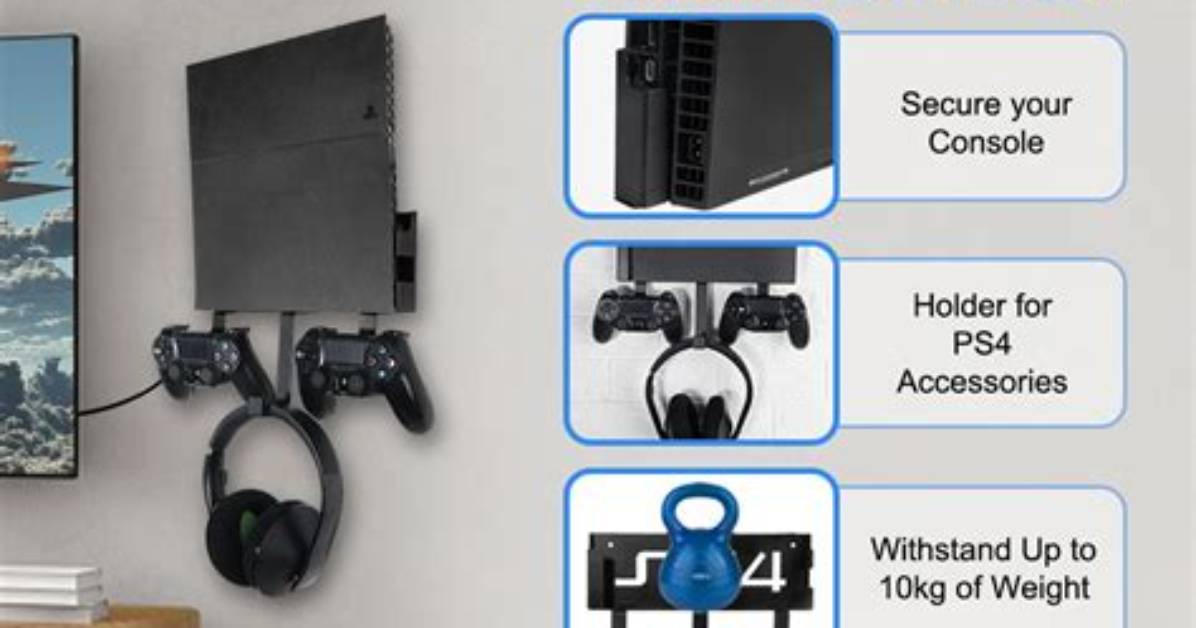 The Resurgence of Ps4 Wall Mounts Why Gamers Are Decluttering