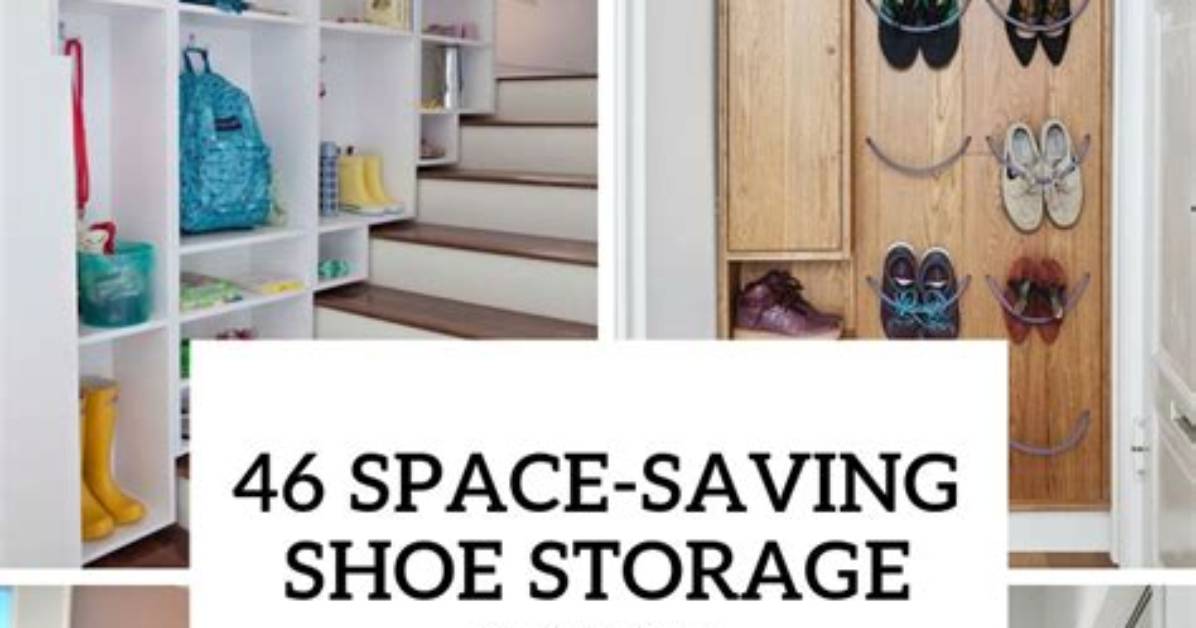 The Small Space Shoe Storage Blueprint 36 Genius Ways To
