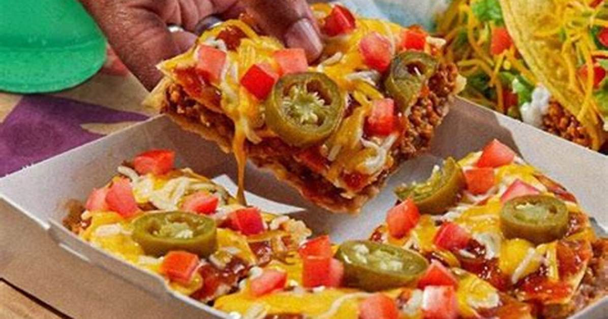 The Taco Pizza Debate Mexican Pizza Kits vs Fast Food
