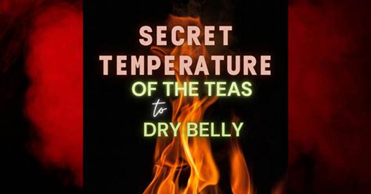 The Temperature Secret That Prevents Dry