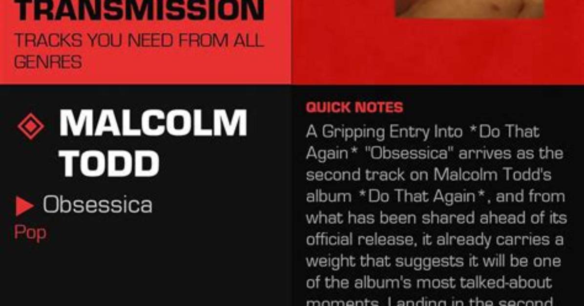 The True Meaning Behind Malcolm Todd S Love Songs Lyrics Chords And