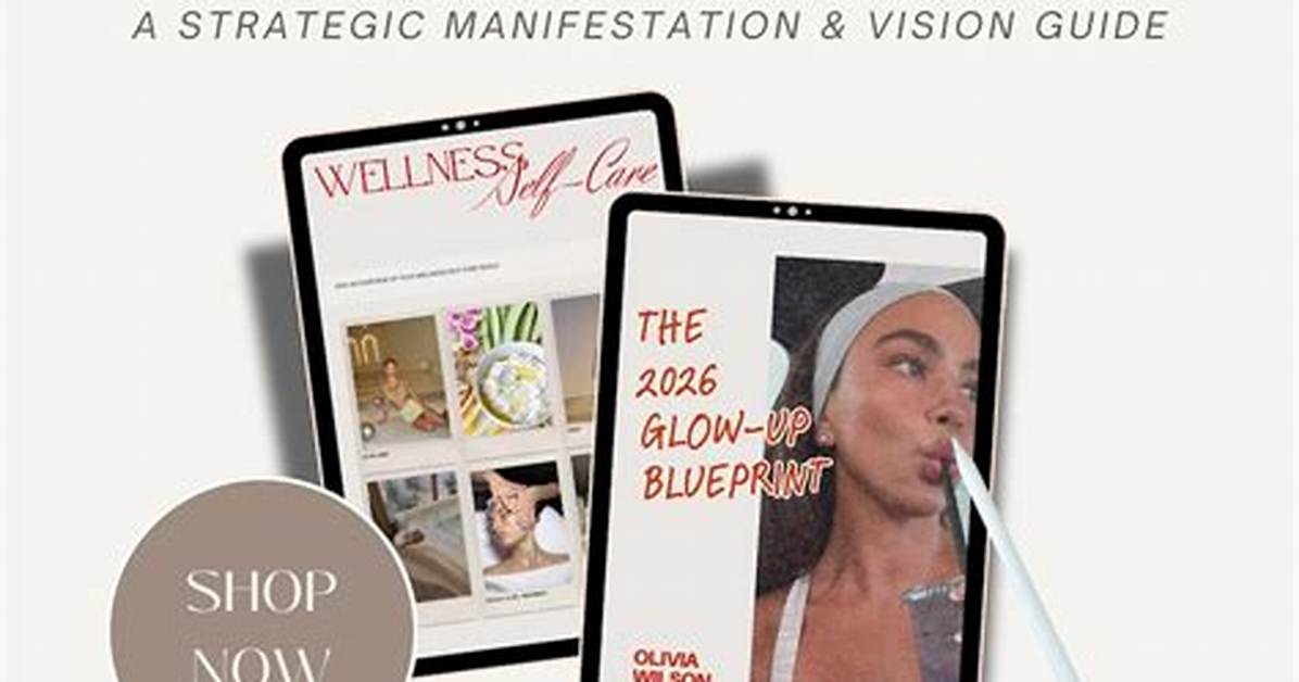 The Ultimate 2026 Glow up Blueprint Self Care Wellness And