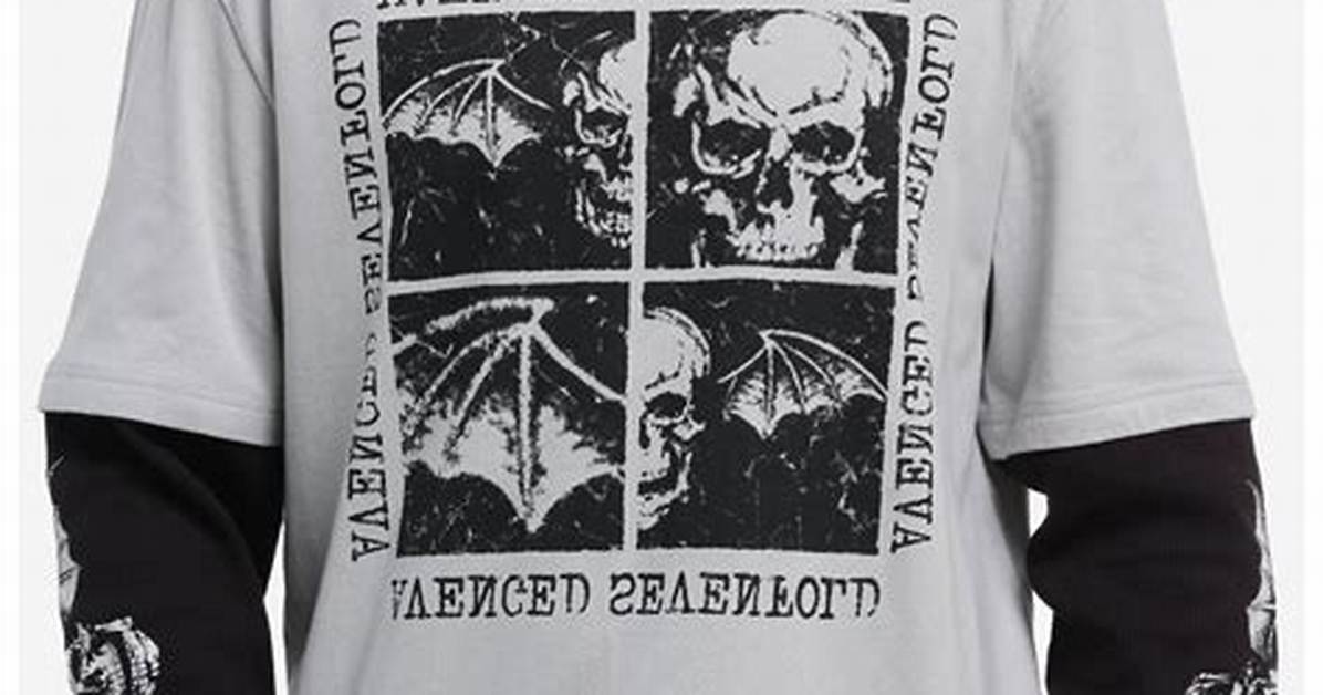 The Ultimate Avenged Sevenfold Merch Guide Sizing Care Official Stores And