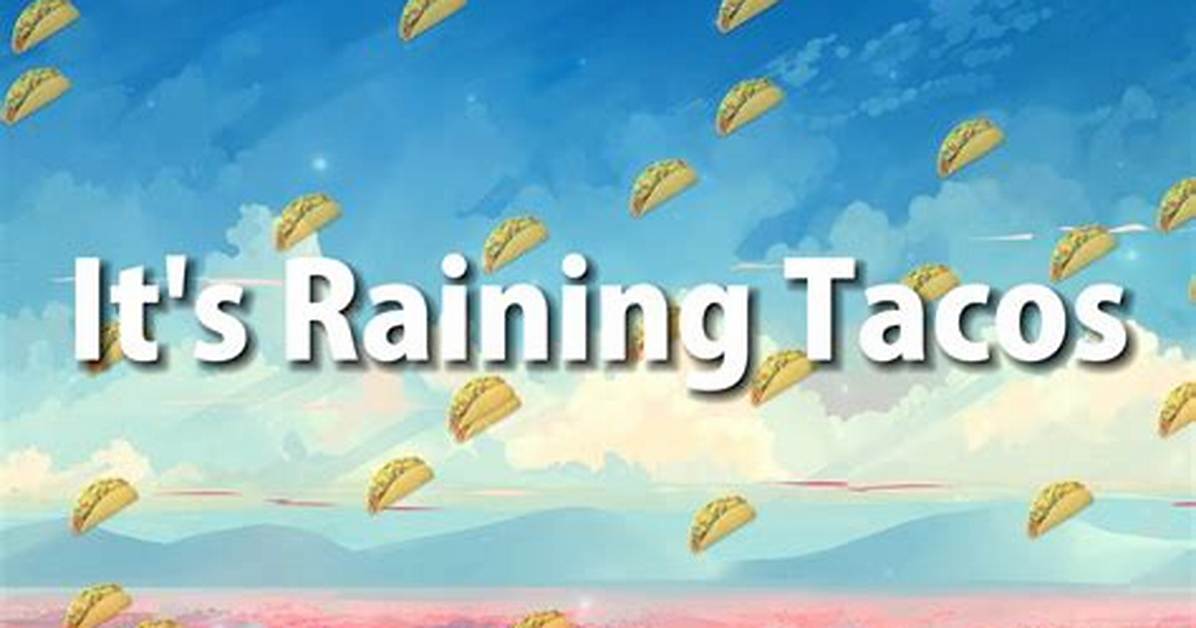 The Visual Evolution of Raining Tacos from Viral Flash to Roblox and Ai