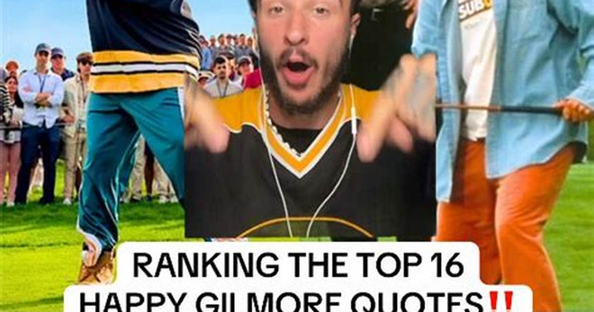 The Wildest Happy Gilmore Quotes That Would Never Get Past