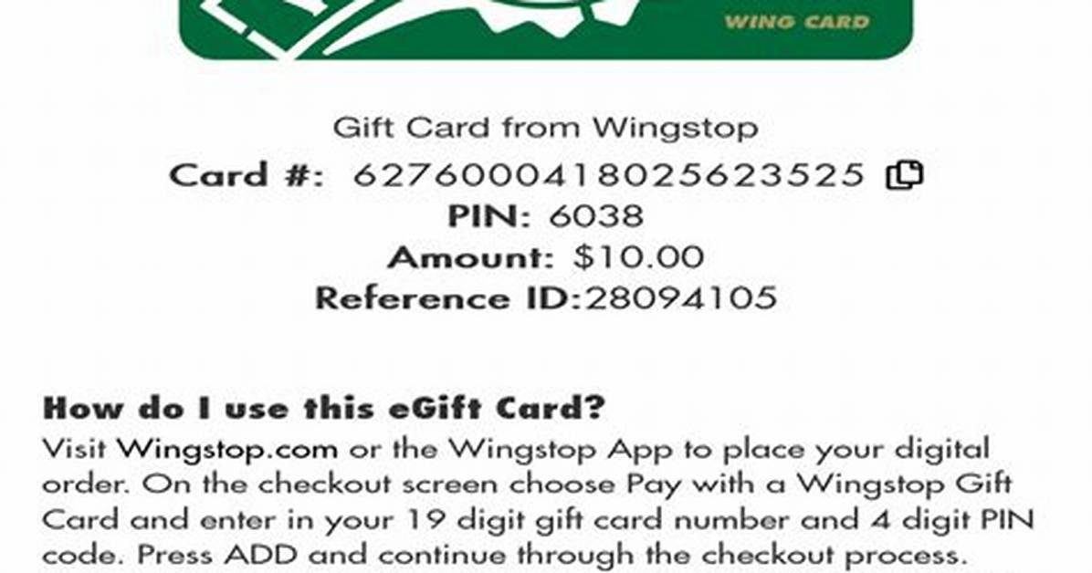 The Wingstop Gift Card Trap How Digital Credits and Loyalty Drops