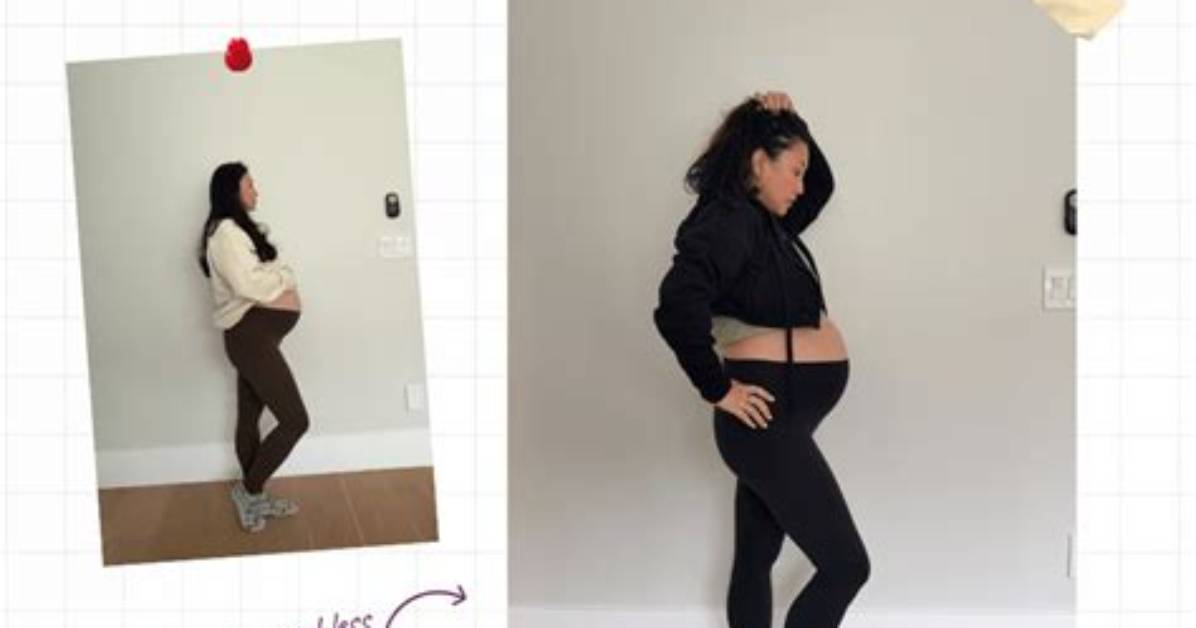 Third Trimester Wear Test Exactly How Lululemon Aligns Fit at 8