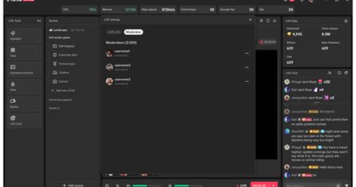 Tiktok Live Moderator Setup Guide Verified Dashboards And