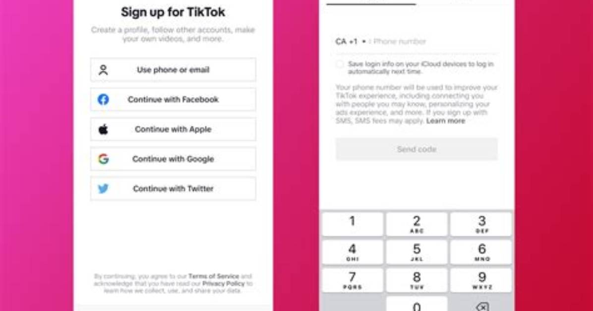 Tiktok Sign up Walkthrough Step by Step Screen Guide To