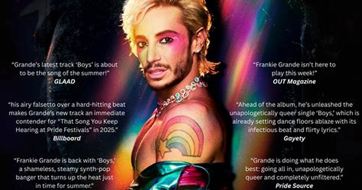 Timeline of Events How Frankie Grande S Recent Tiktok Posts Took