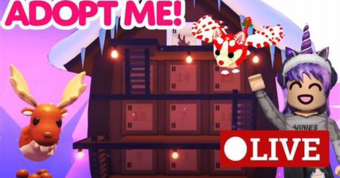 Today S Adopt Me Live Event Tracker Codes Rewards and Daily