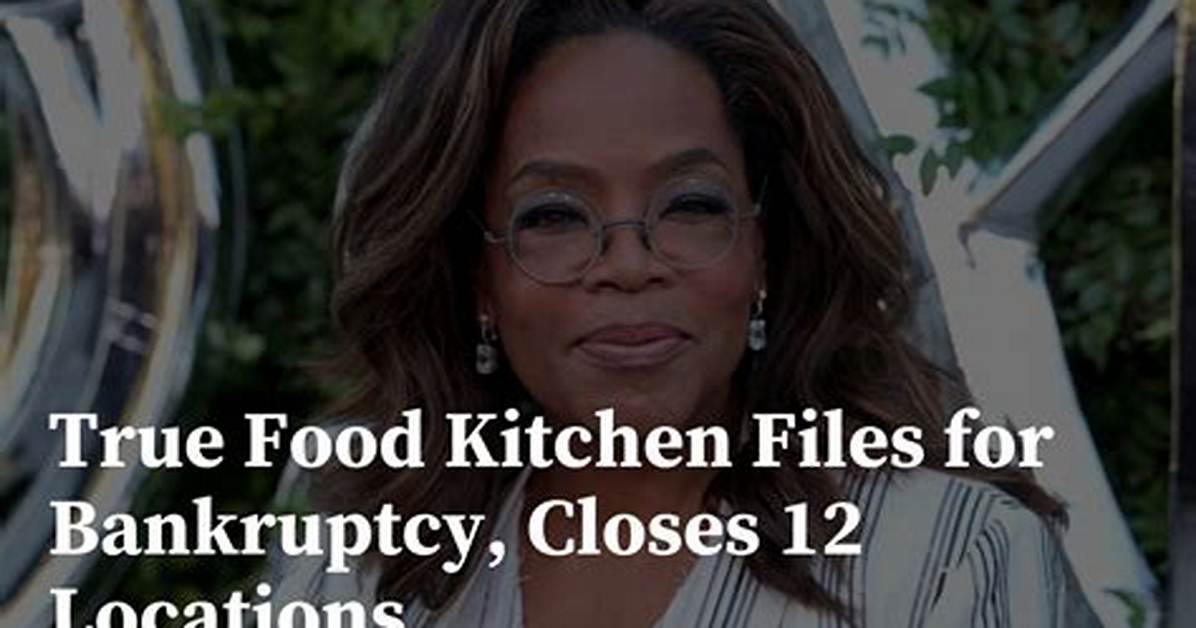 True Food Kitchen Files Bankruptcy Closes Chicago Location The