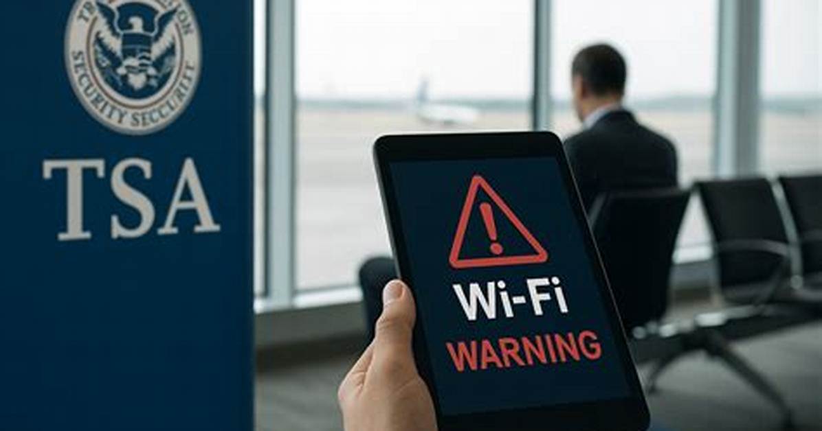 Tsa Airport Wi Fi Advisory Alert New Cybersecurity Guidance For