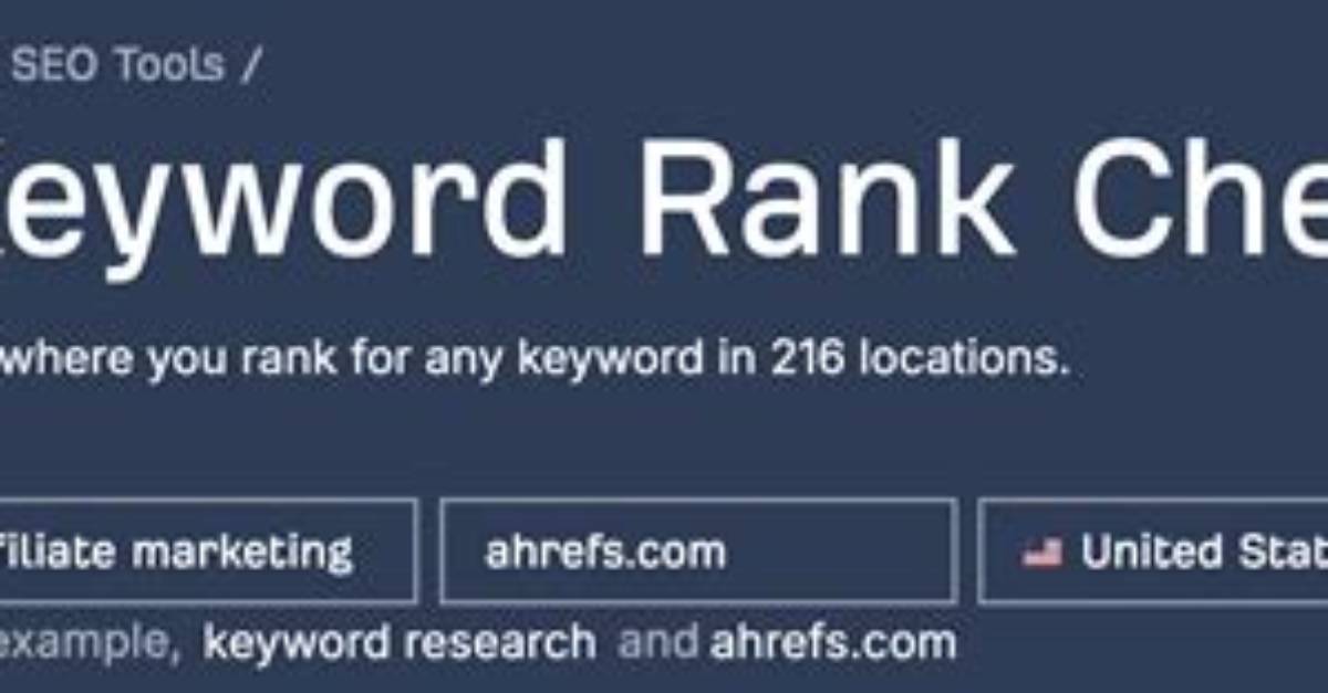 Ultimate Free Keyword Rank Checker | Get Accurate Keyword Rankings