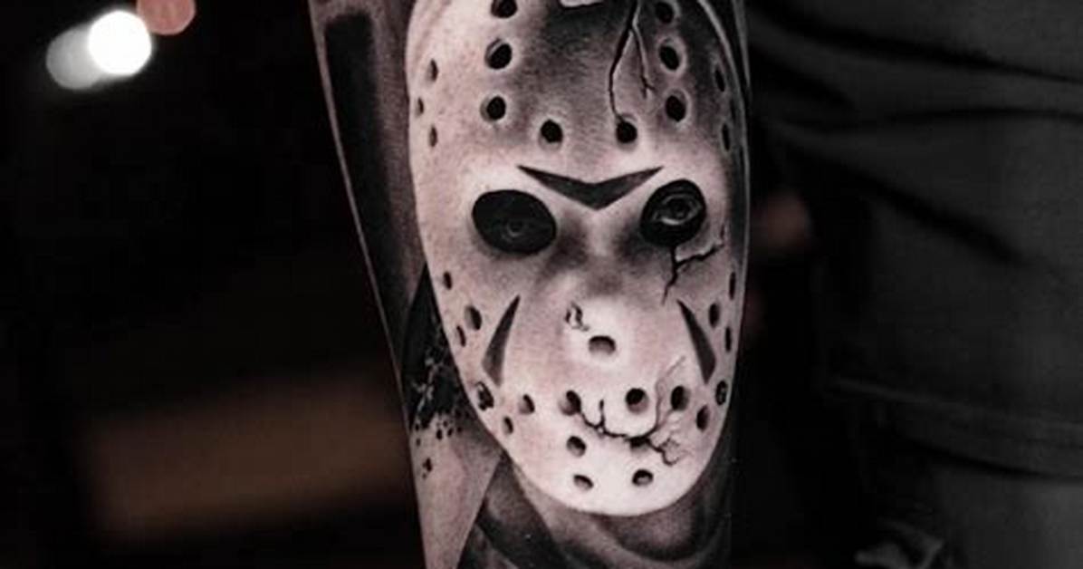 Ultimate Jason Mask Tattoo Guide Ideas Meanings And