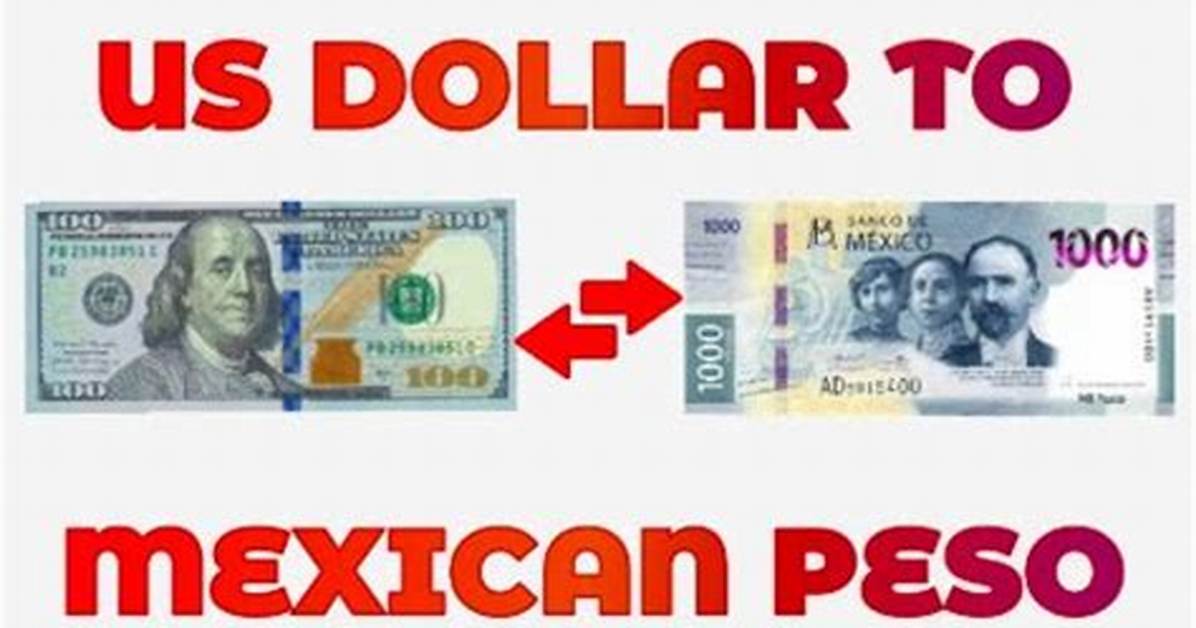 Usd Mxn Today What 8 000 Mexican Pesos Buys After Recent