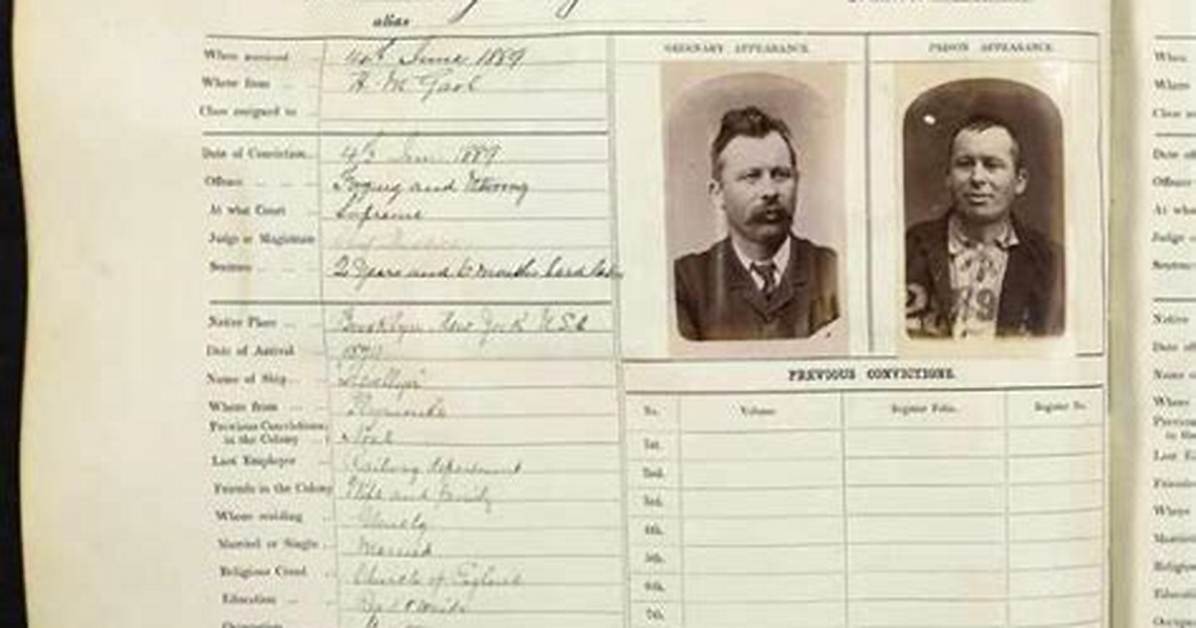Vector & Vantage Archival Record #Convict