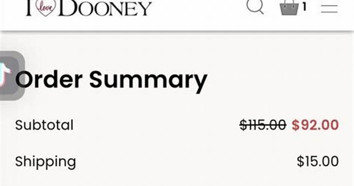 Verified Cart Proof Which I Love Dooney Promo Codes Actually Work At