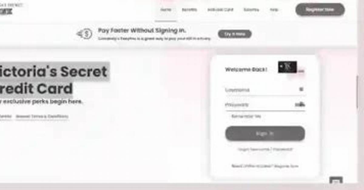 Victoria S Secret Credit Card Login Updates How Digital System Changes Impact