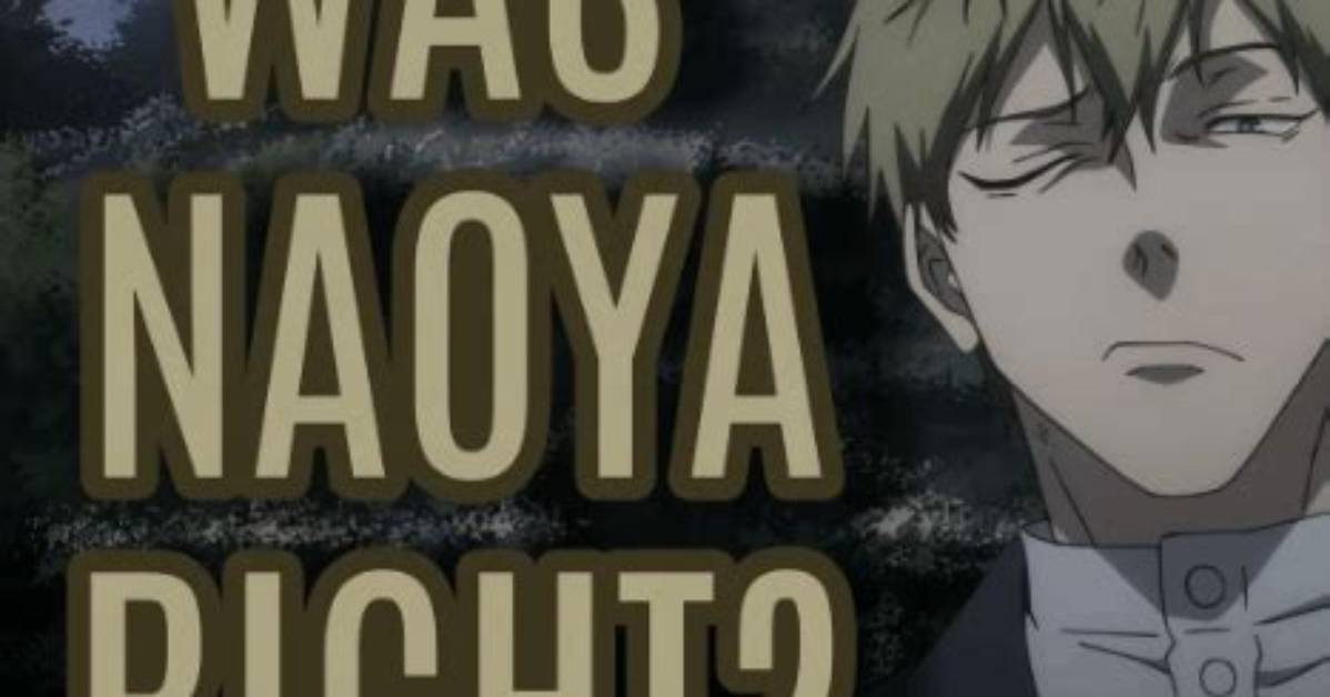 Was Naoya Right the Dark Anime Meme And