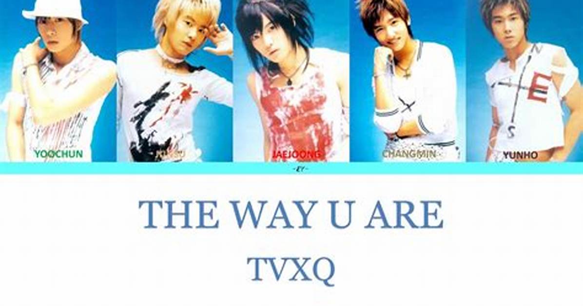 Watch Tvxq Brings Back the Way U Are in Viral