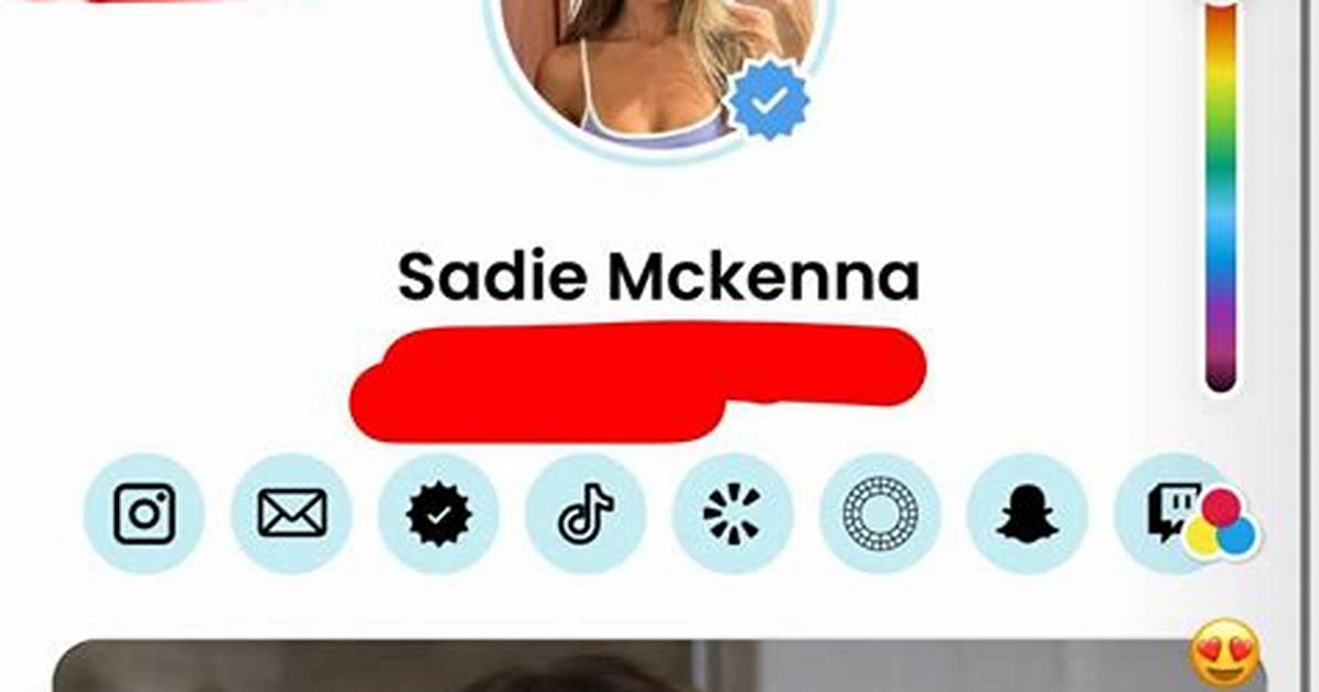 What Actually Leaked Inside Sadie Mckenna S Viral