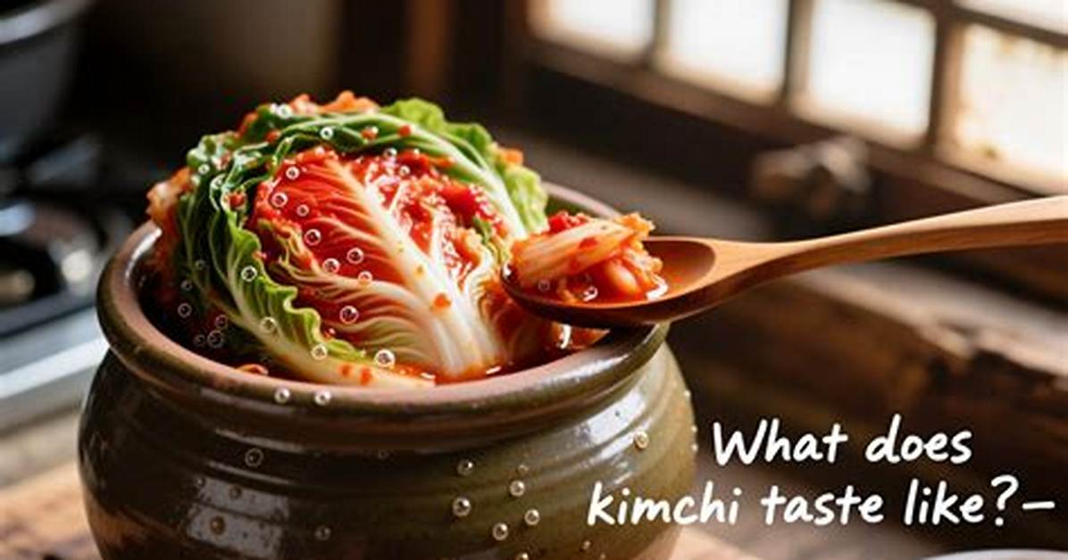 What Does Kimchi Taste Like the Beginner S Complete Flavor And