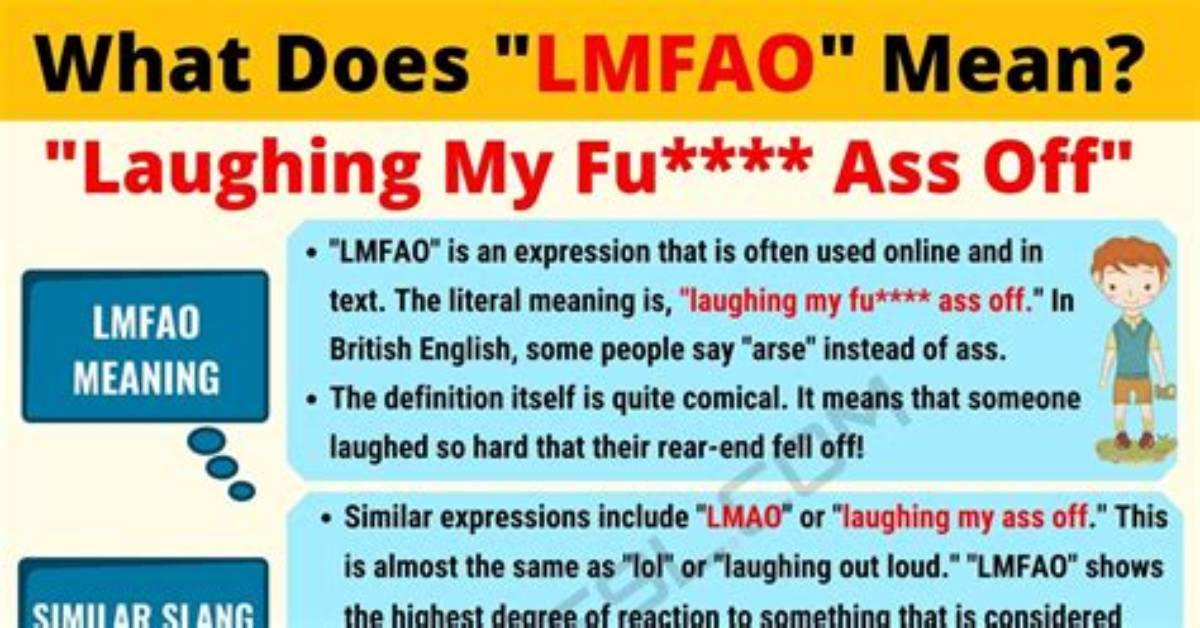 What Does Lmfao Really Mean the Slang Meaning and Pop Group