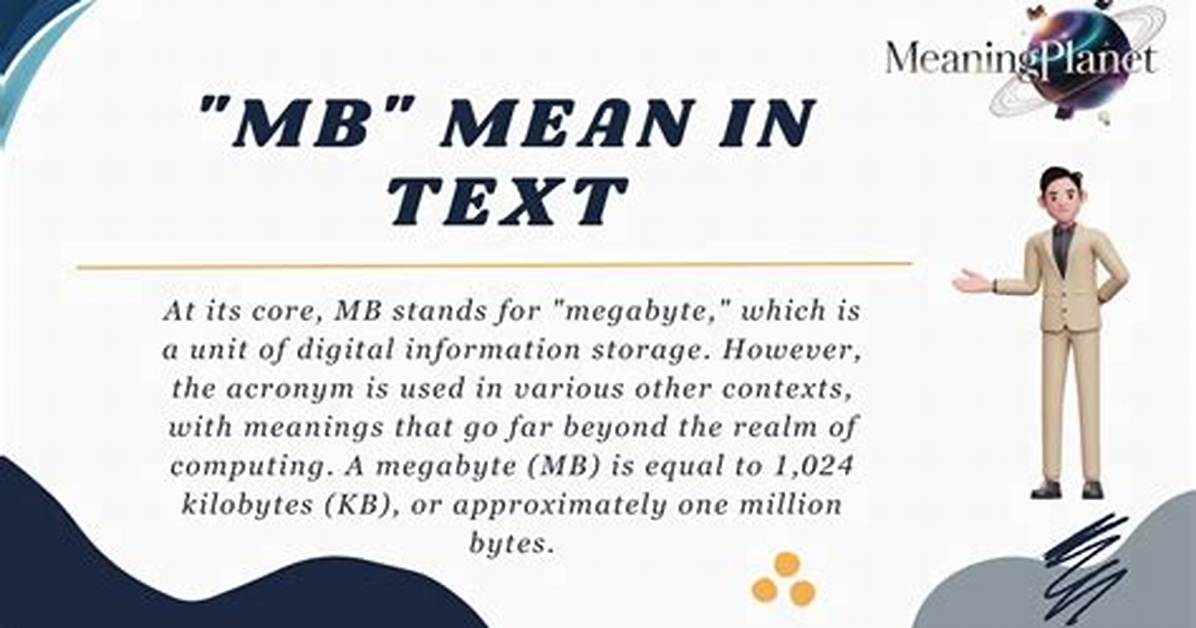 What Does Mb Mean in Text the Definitive Slang