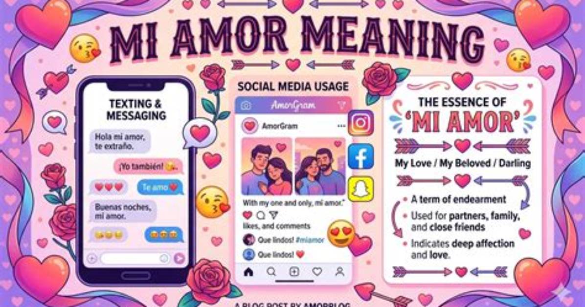What Does Mi Amor Really Mean in English the Hidden Depth Behind Pop S