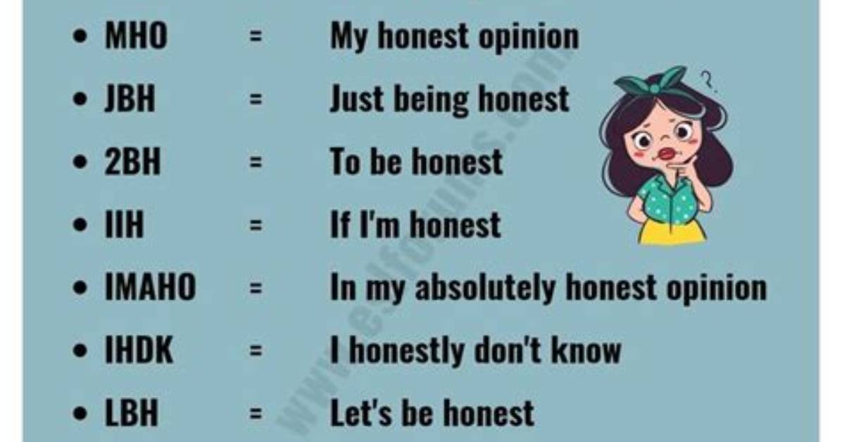 What Does Tbh Mean in Texting Complete Guide To