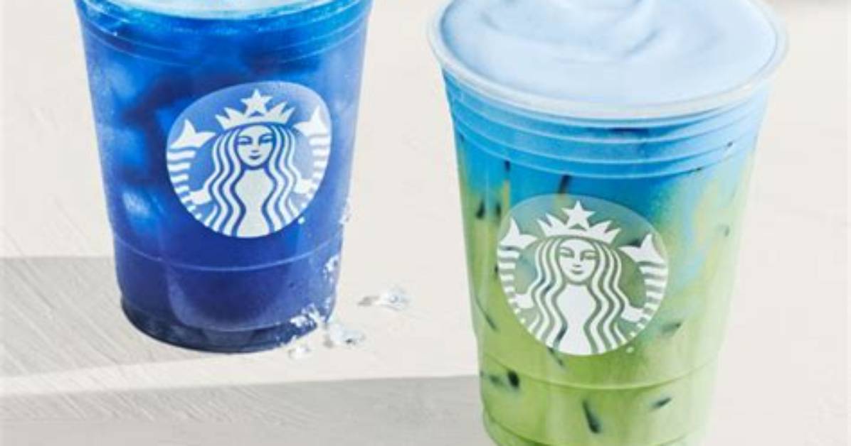 What Gives Starbucks Blue Coconut Drink Its Electric Color the Facts Behind The