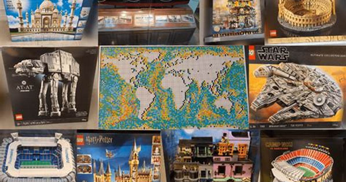 What Lego Set Has the Most Pieces the Complete Top 10