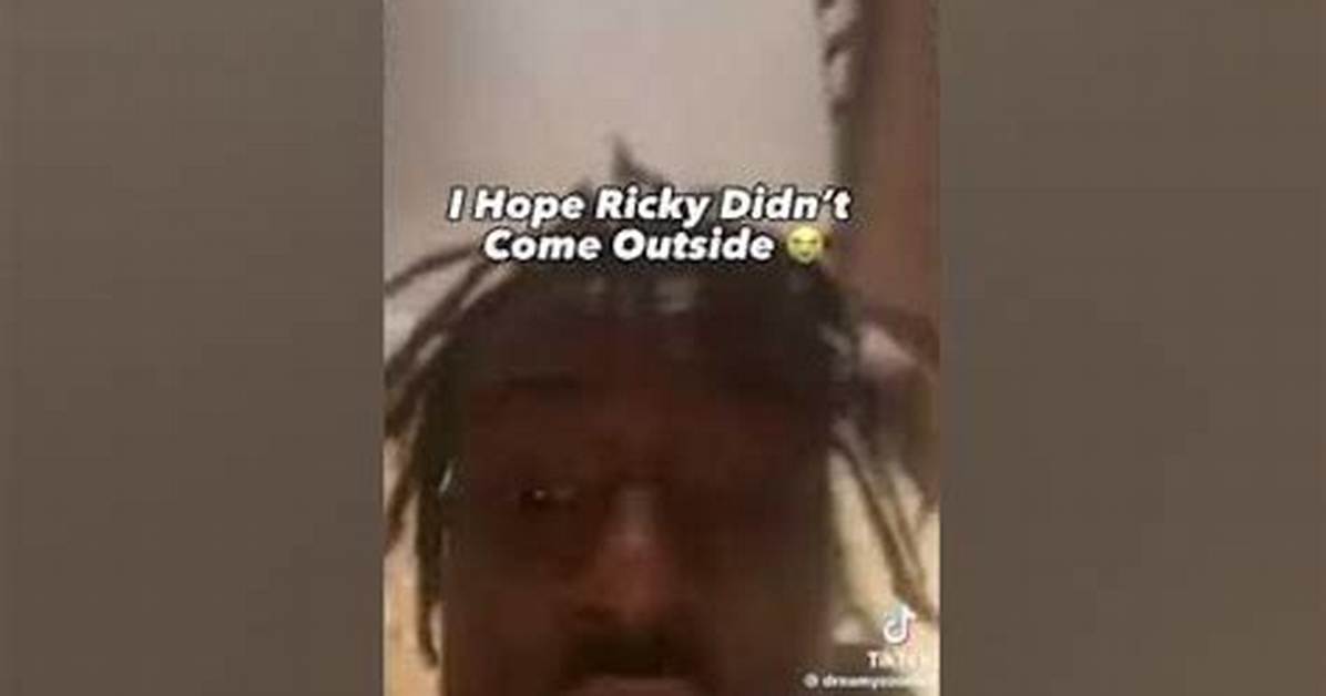 When I Catch You Ricky Full Video Breakdown Watch The