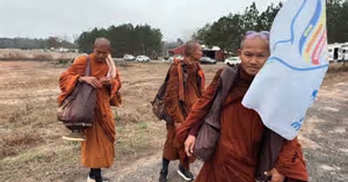 Where Are the Monks Right Now Live Tracking the Inspiring Walk For