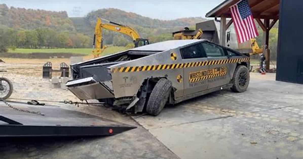 Whistlindiesel Accident Hoax Timeline How a Damaged Cybertruck Fooled The