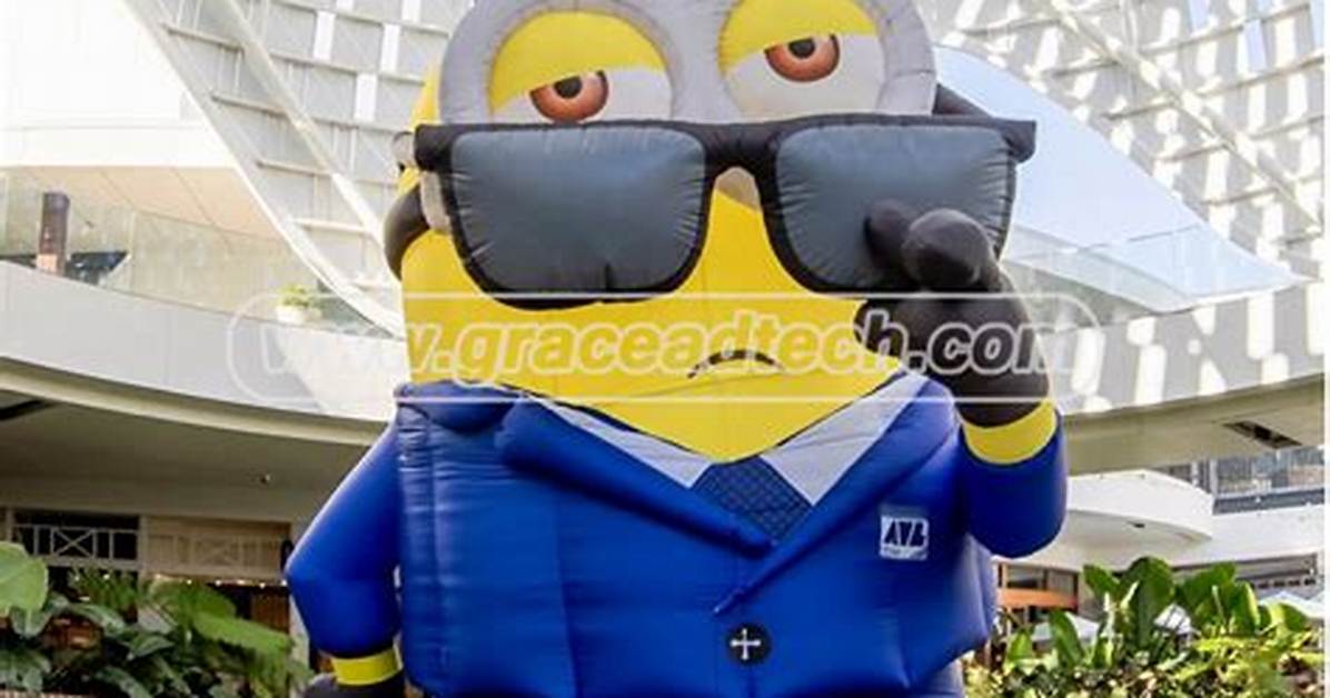 Who Is Inside the Inflatable Minion on a Hoverboard the Viral