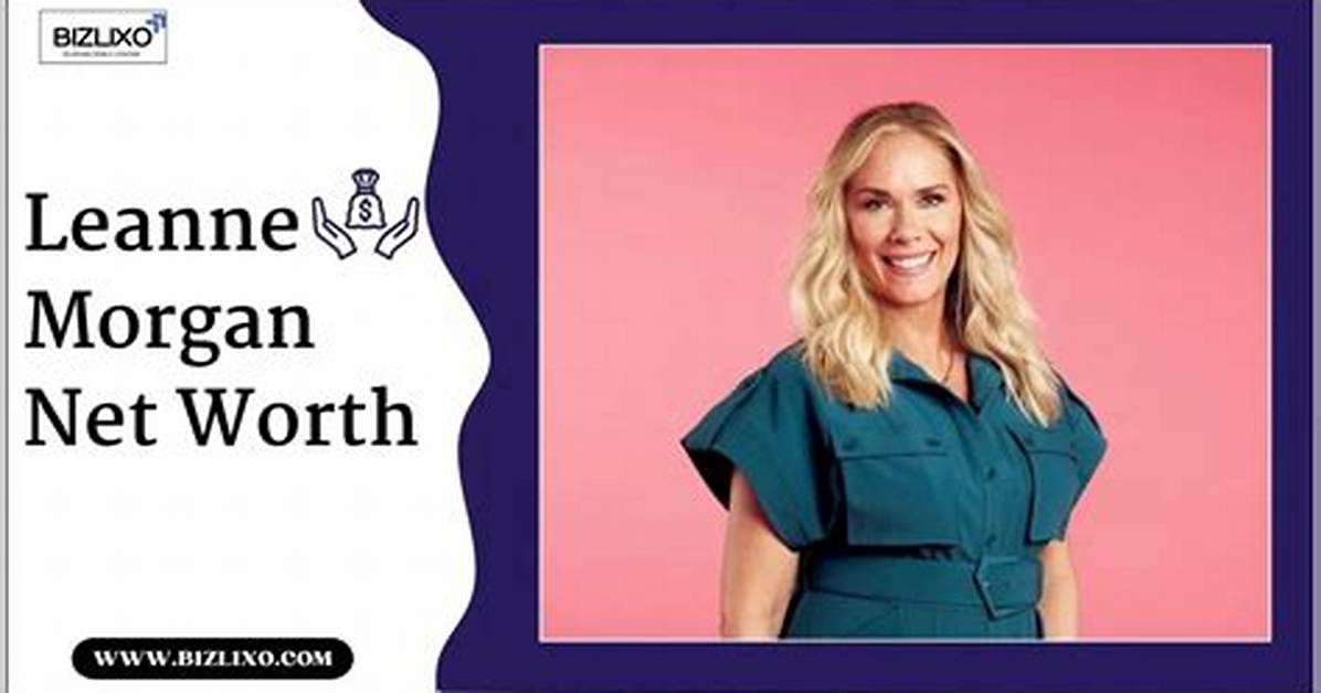 Who Is Leanne Morgan Net Worth Netflix Shows Family Life and Recent