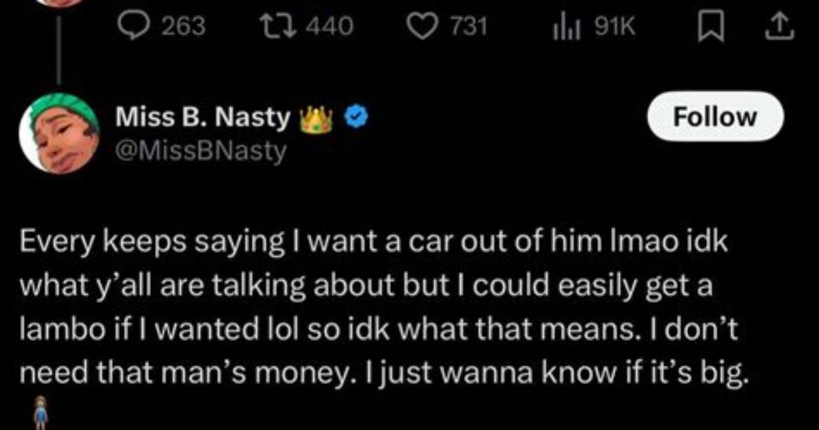 Who Is Ms B Nasty Everything to Know About Her Background Content And