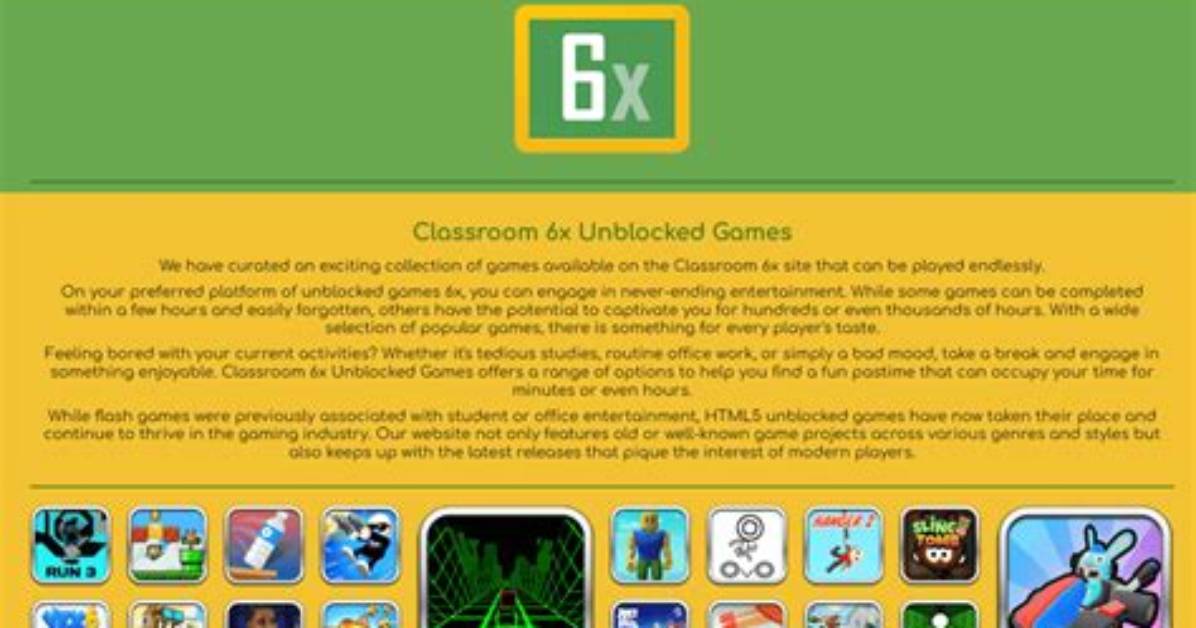 Why Classroom Unblocked Games Are Taking