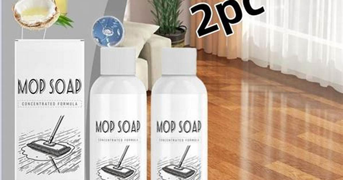 Why R W Mop Soap Is Selling out the Viral Cleantok Floor Cleaner