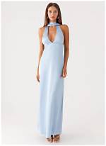 Why the Alicia Satin Halter Maxi Dress Is Selling out Everywhere Right Now