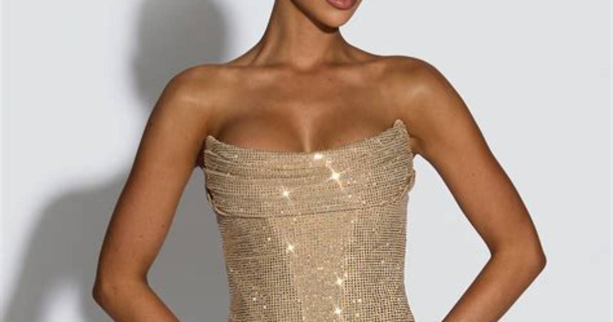 Why the Gold Mini Dress Took over Paris Fashion Week the Viral