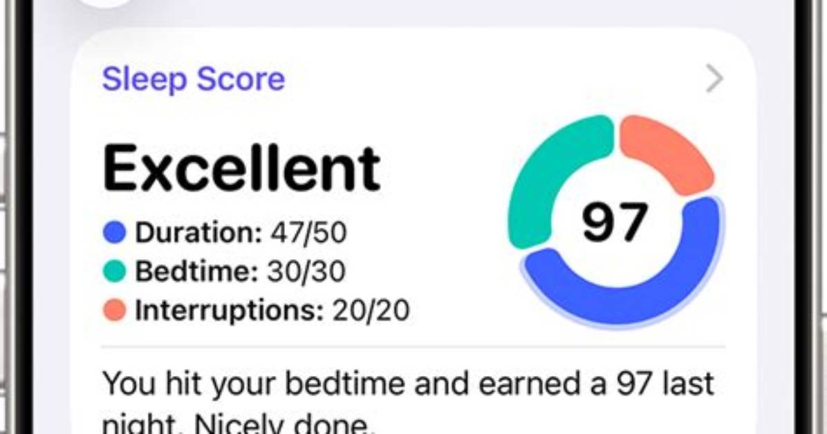 Why Your Apple Watch Sleep Score Might Be Telling a Very Different Story