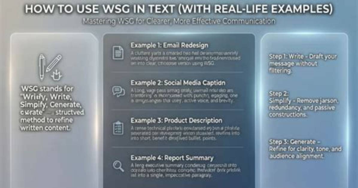 Wsg Meaning in Text Real Screenshot Examples and How To