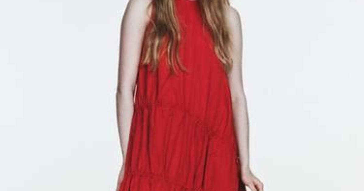 Zara S Nylon Midi Dress Returns Latest Drops Colorways And